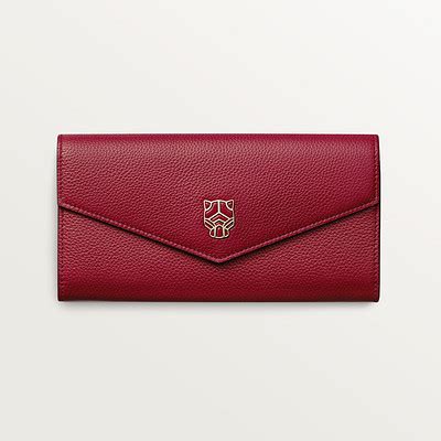 portafoglio cartier rosso|Portafogli e pochette .